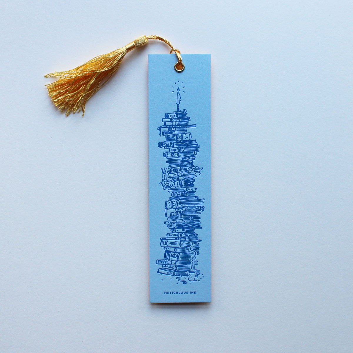 Custom Letterpress Bookmark with tassel - Brilliant Promos - Be Brilliant!