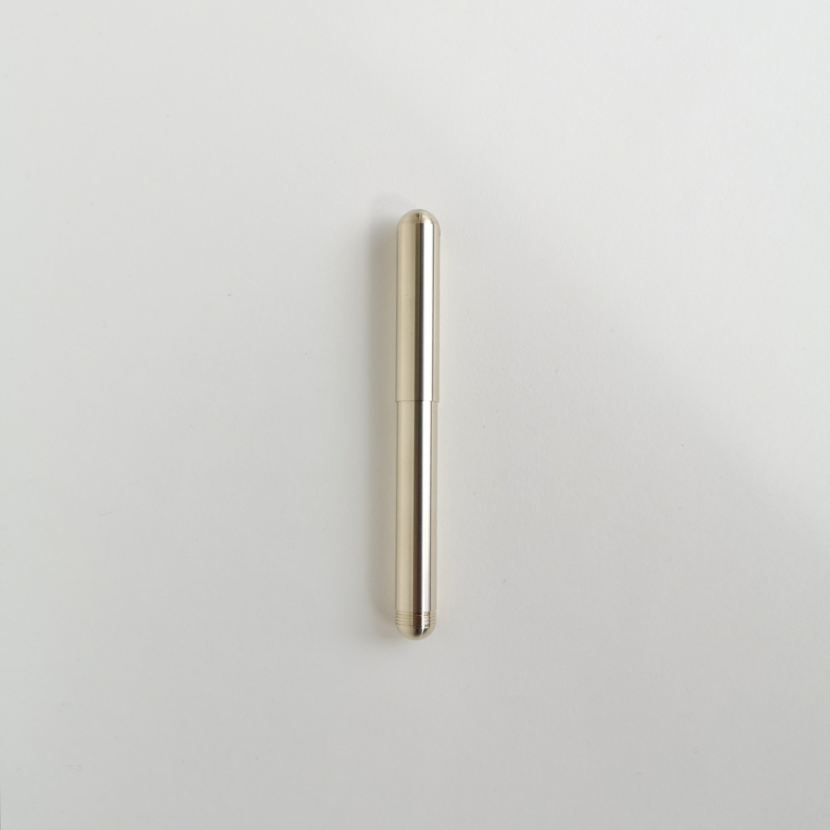 Kaweco Brass Liliput Fountain Pen with cap on