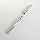Kaweco Silver Liliput Fountain Pen with cap off