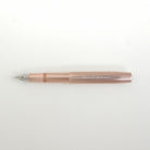 Kaweco Rose Gold Aluminium Fountain Pen with cap posted