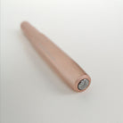 Kaweco Rose Gold Aluminium Fountain Pen close-up of Kaweco logo