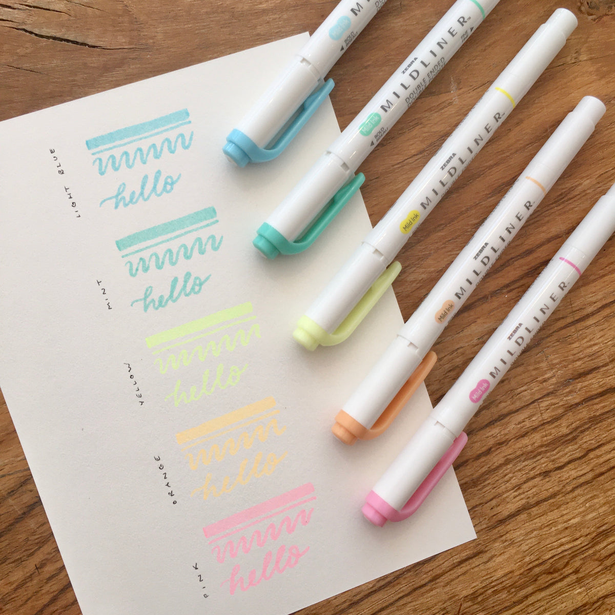 Zebra Mildliner Highlighter Pen – Meticulous Ink
