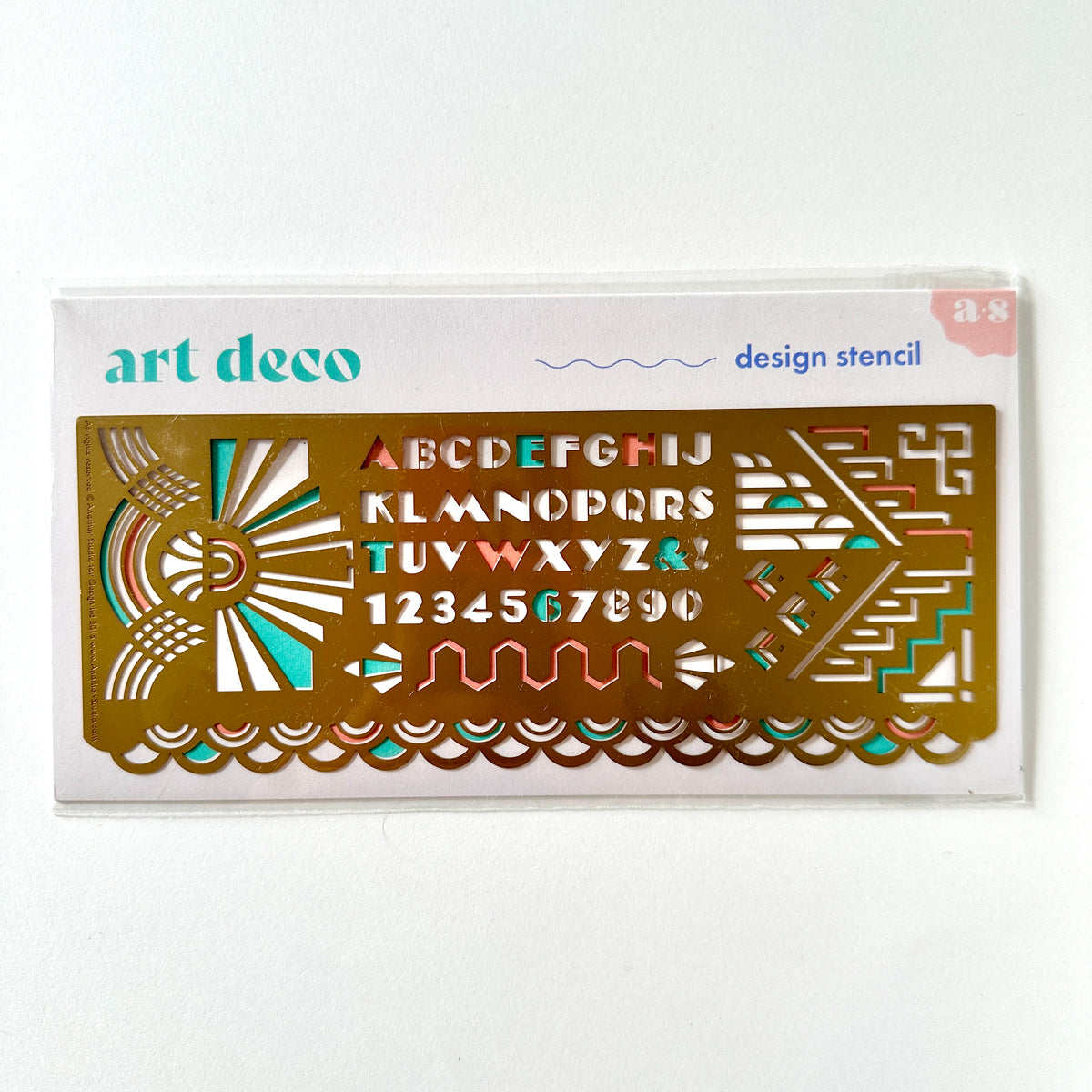 Art Deco Letter Stencils Art Deco Stencils – Modello® Designs