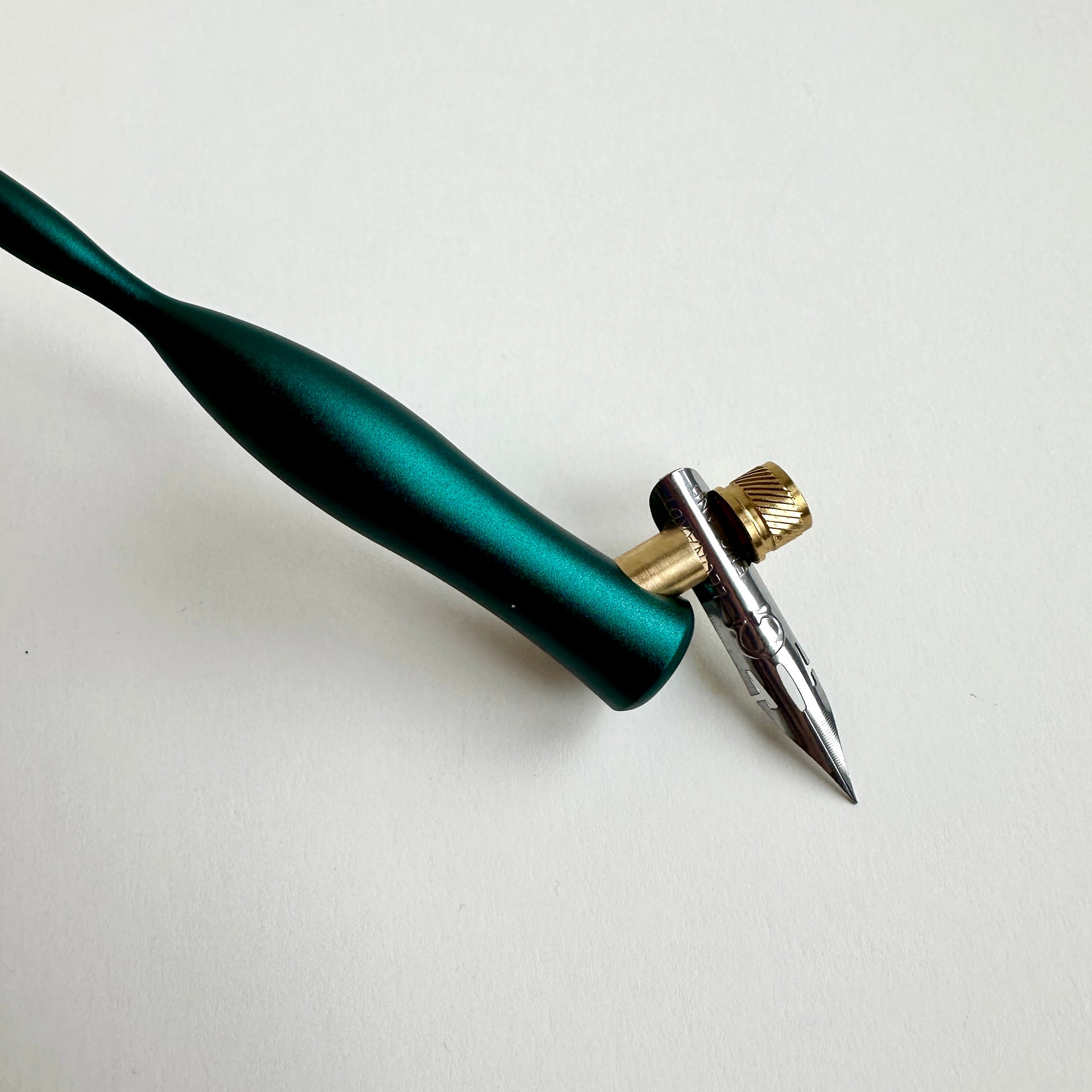 Left Handed Ob Nib William Mitchell Round Hand For Left Handers