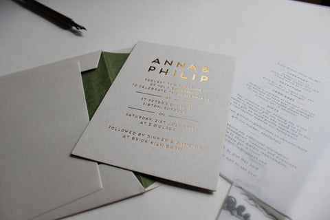 Wedding Invitations – Meticulous Ink