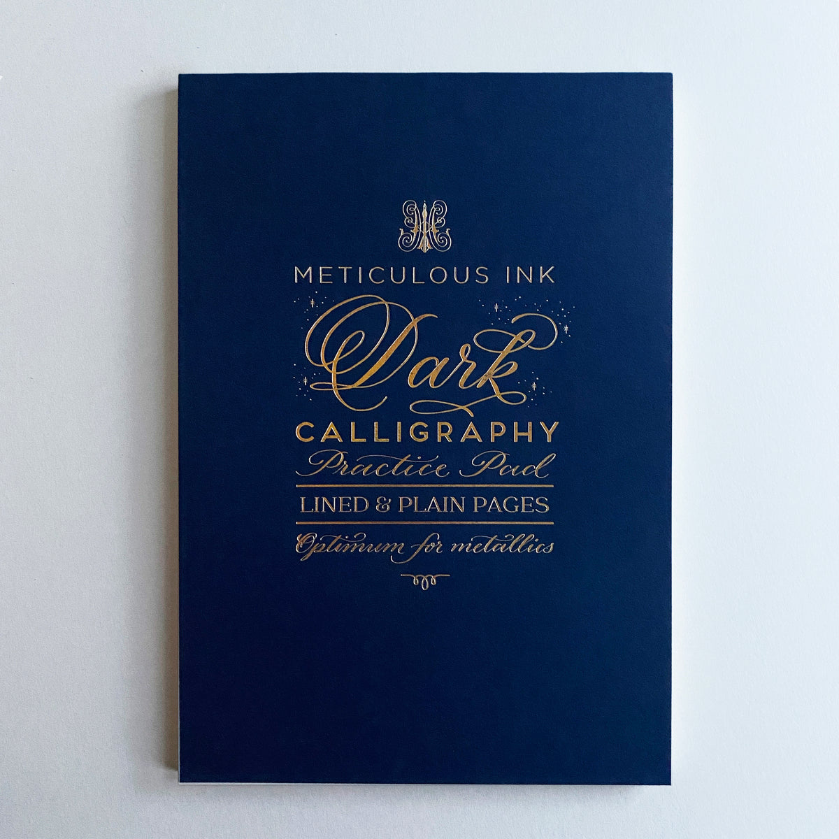 Dark Calligraphy Practice Pad – Meticulous Ink