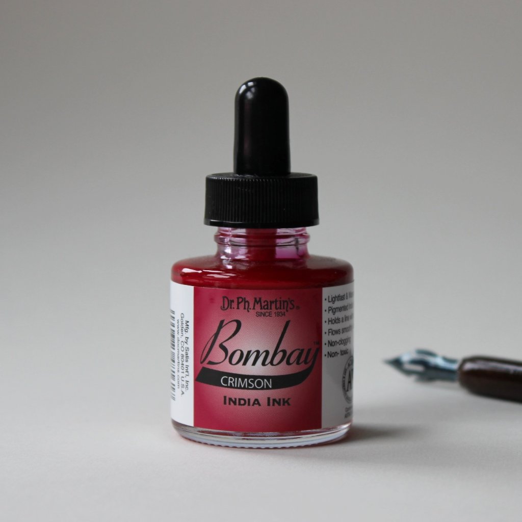 Crimson India Ink