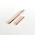 Kaweco Copper Liliput Fountain Pen with cap by side