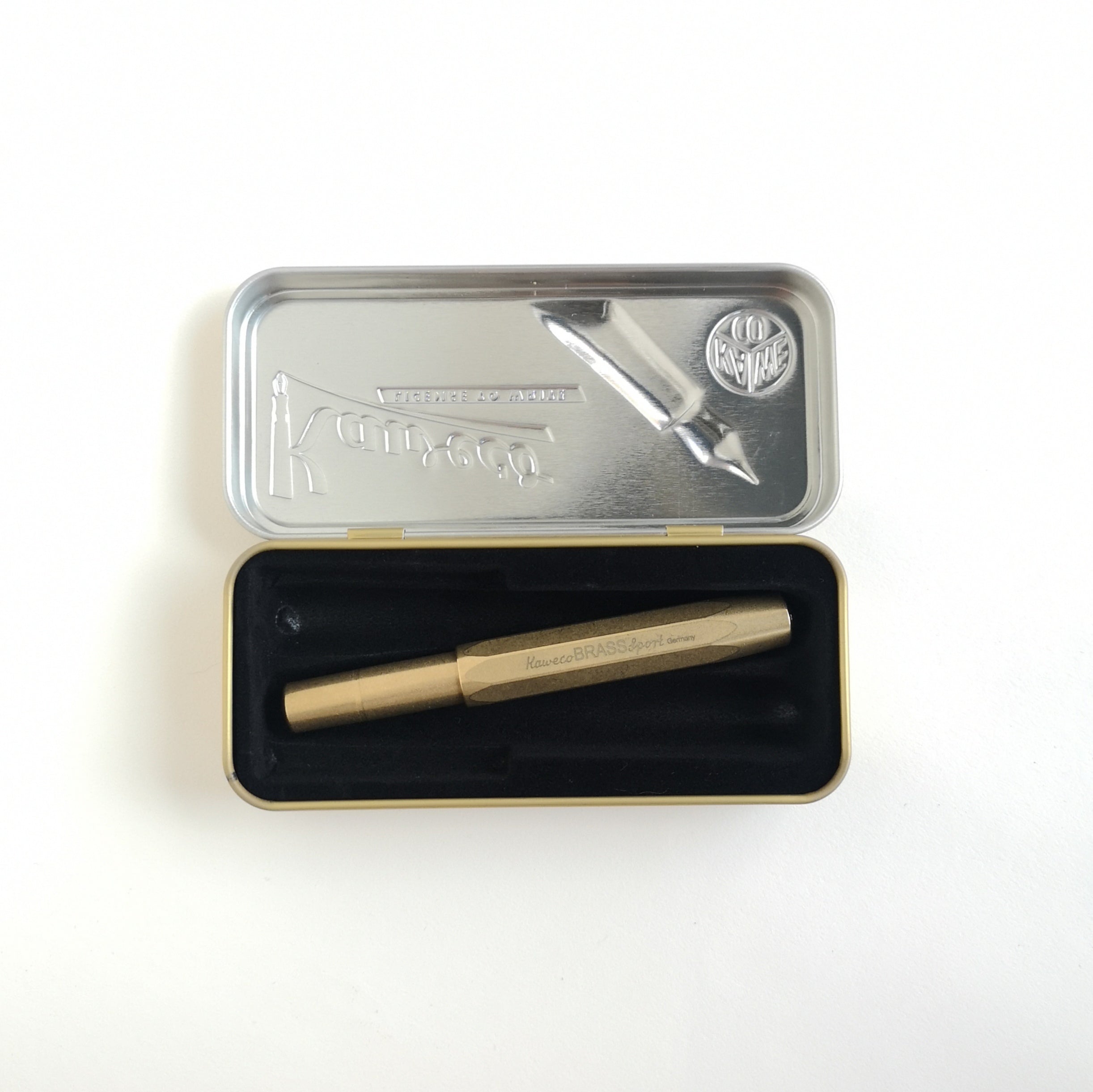 Kaweco Sport Brass Fountain Pen – Meticulous Ink