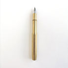 Brass Kaweco Sport Fountain Pen with cap posted
