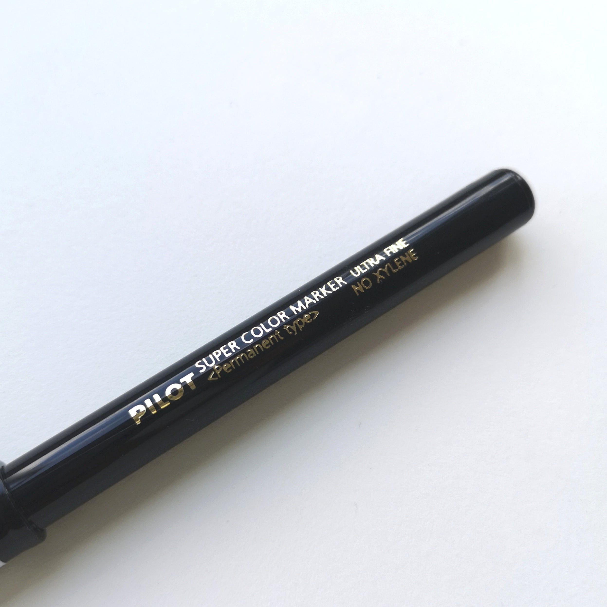 Pilot Super Color Permanent Marker - Ultra Fine Tip - Black – Rose Colored  Daze