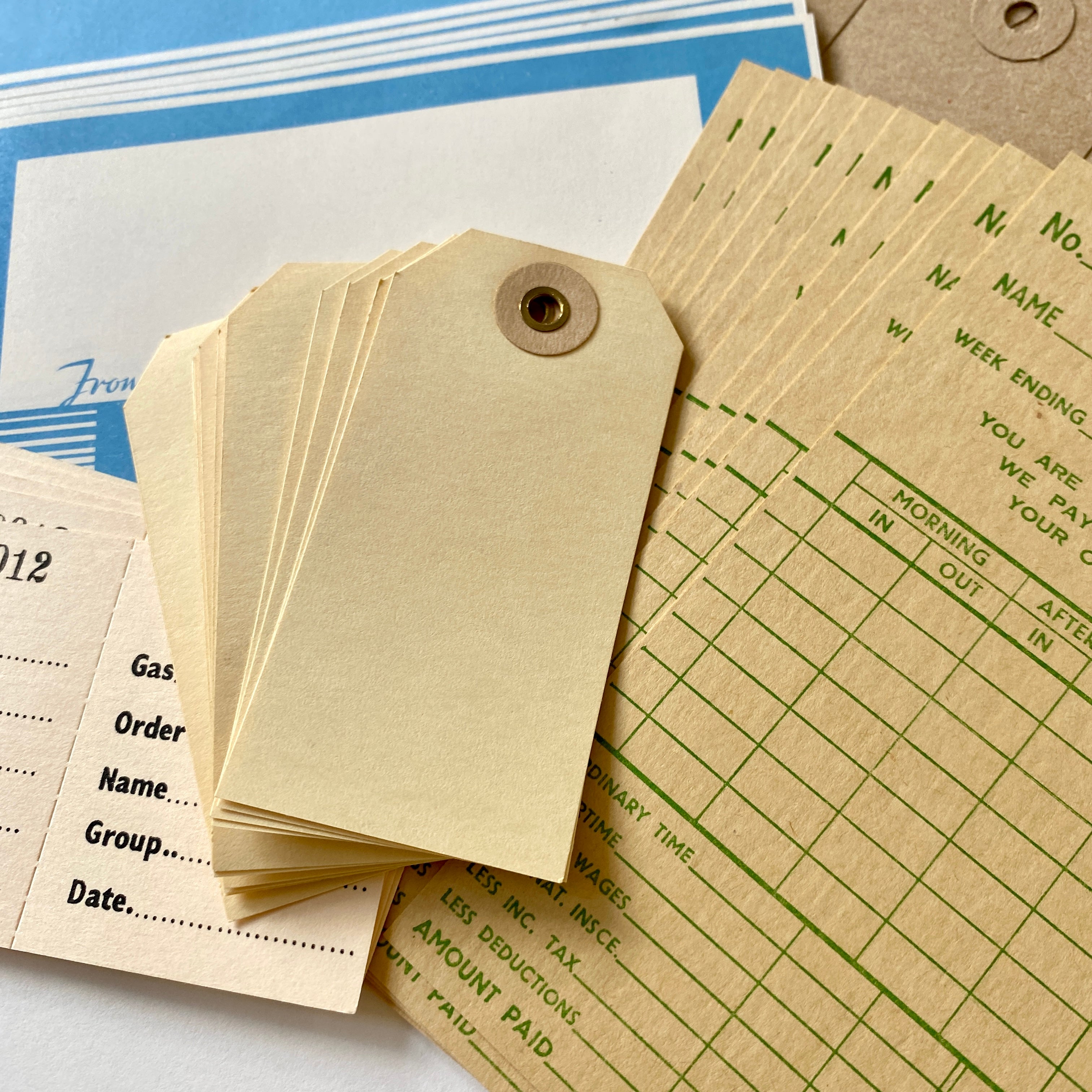 Card - Vintage Kraft Paper A5 Letter Paper Envelope Stationery Set