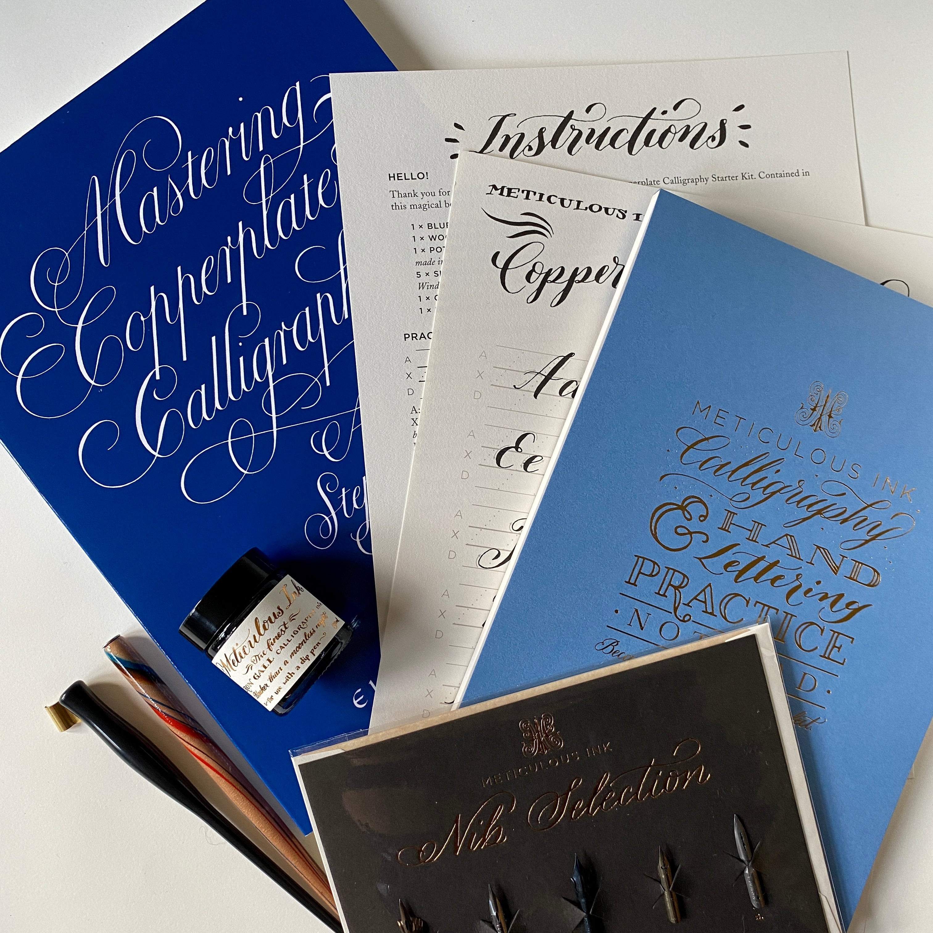 Brush Lettering Kit – Meticulous Ink